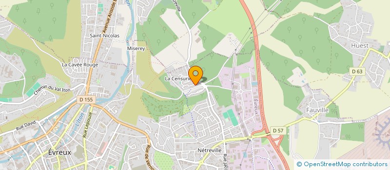 localisation de l'entreprise 899 126 932   EVREUX