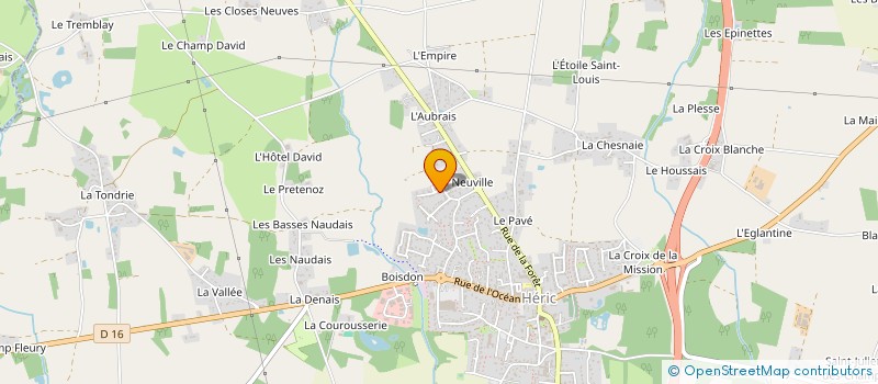 localisation de l'entreprise 899 128 276   HERIC