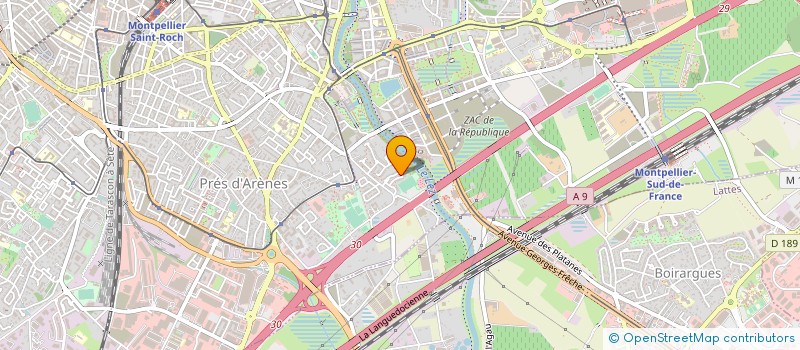 localisation de l'entreprise 899 142 145   CASTELNAU-LE-LEZ