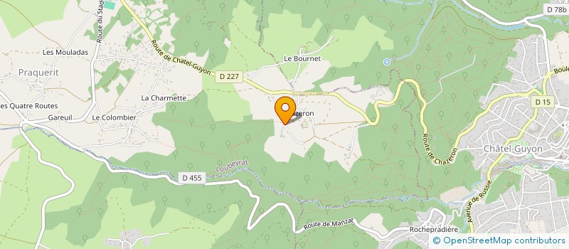 localisation de l'entreprise 899 146 393   YSSAC-LA-TOURETTE