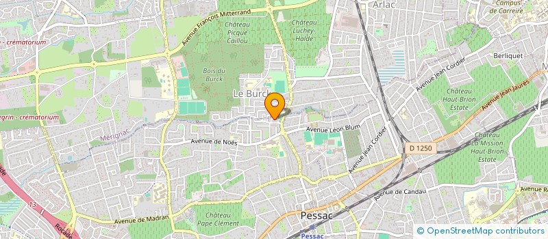 localisation de l'entreprise 899 168 678   PESSAC