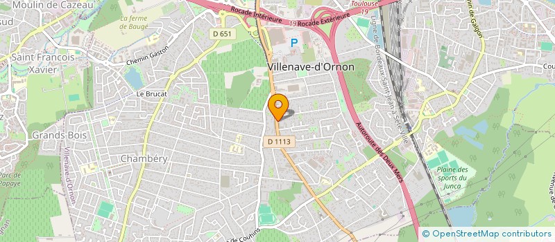 localisation de l'entreprise 899 175 350   VILLENAVE-D'ORNON