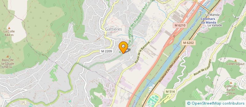 localisation de l'entreprise 899 181 994   NICE