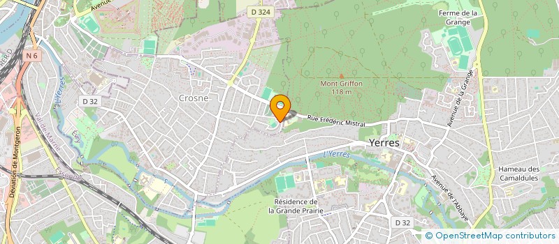 localisation de l'entreprise 899 200 646   CROSNE