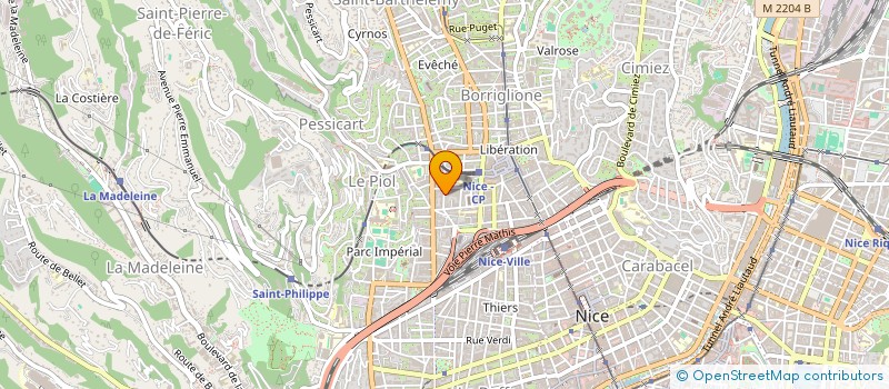localisation de l'entreprise 899 204 895 à NICE