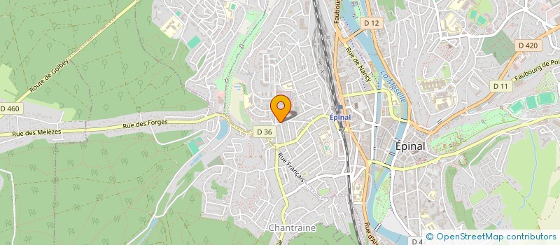 localisation de l'entreprise 899 216 576   EPINAL