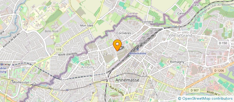 localisation de l'entreprise 899 233 787   CLUSES