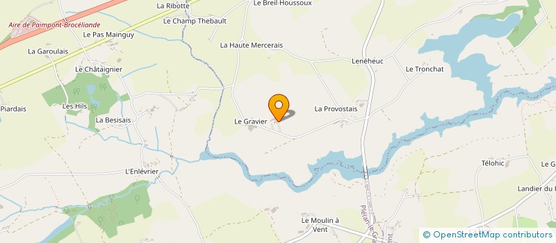 localisation de l'entreprise 899 240 345   TREFFENDEL