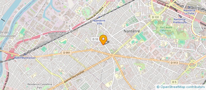 localisation de l'entreprise 899 248 702   NANTERRE