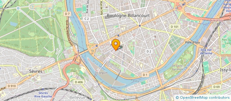 localisation de l'entreprise 899 251 888 à BOULOGNE-BILLANCOURT