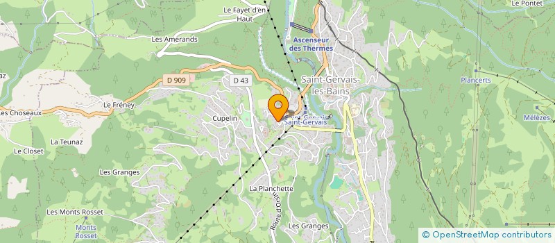 localisation de l'entreprise 899 252 563   SALLANCHES