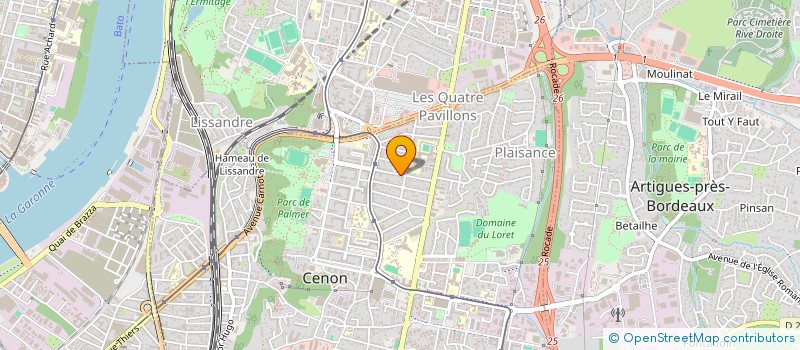 localisation de l'entreprise 899 253 413   TALENCE