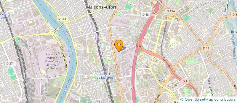 localisation de l'entreprise 899 254 684   MAISONS-ALFORT