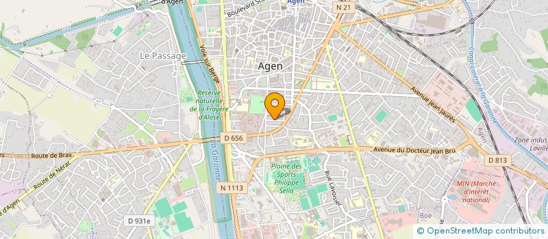 localisation de l'entreprise 899 260 673   AGEN