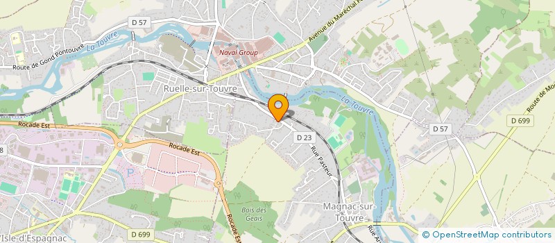 localisation de l'entreprise 899 261 770   MAGNAC-SUR-TOUVRE