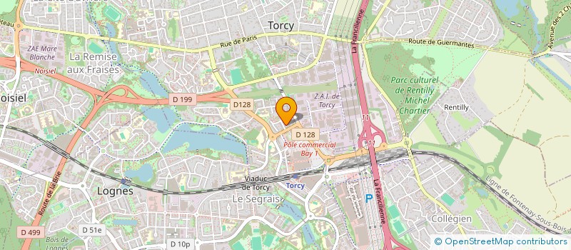 localisation de l'entreprise 899 262 562   BRIE-COMTE-ROBERT