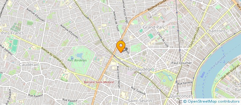 localisation de l'entreprise 899 279 707   BORDEAUX