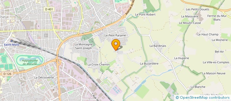 localisation de l'entreprise 899 281 828   SAINT-MALO