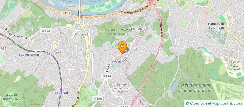 localisation de l'entreprise 899 287 494   LA CELLE-SAINT-CLOUD