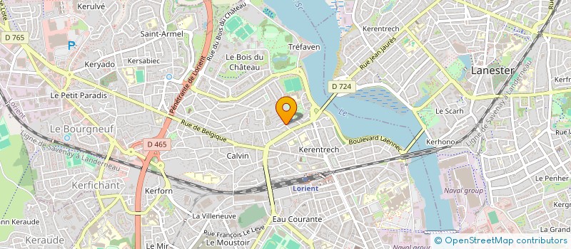 localisation de l'entreprise 899 292 643 à LORIENT