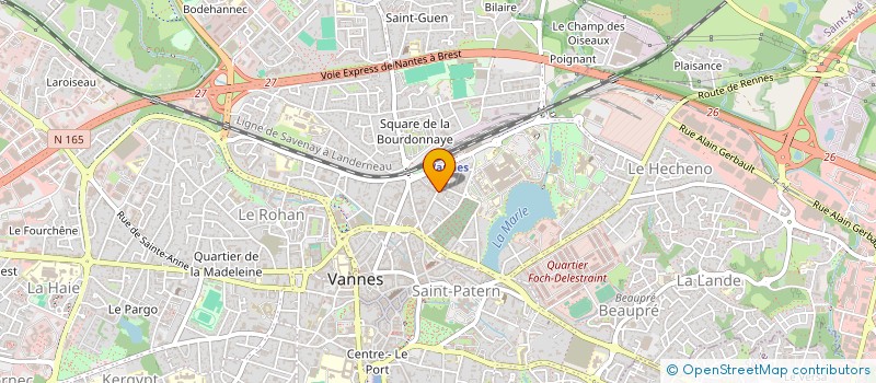 localisation de l'entreprise 899 293 179  à VANNES