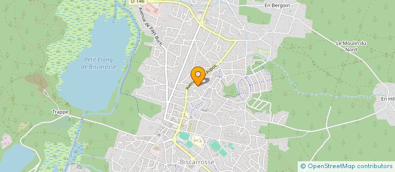 localisation de l'entreprise 899 296 057   BISCARROSSE