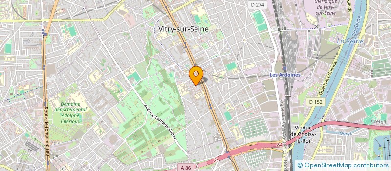 localisation de l'entreprise 899 296 537   SAINT-JOUAN-DES-GUERETS