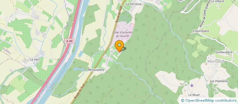 localisation de l'entreprise 899 299 127   SAINT-QUENTIN-SUR-ISERE