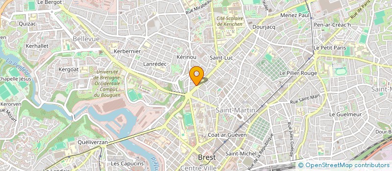localisation de l'entreprise 899 301 964  à BREST