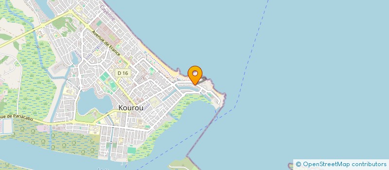 localisation de l'entreprise 899 306 187   KOUROU