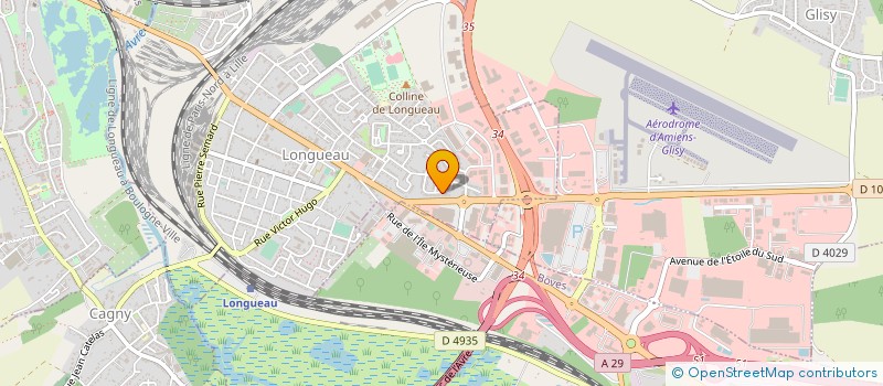 localisation de l'entreprise 899 319 735   LONGUEAU