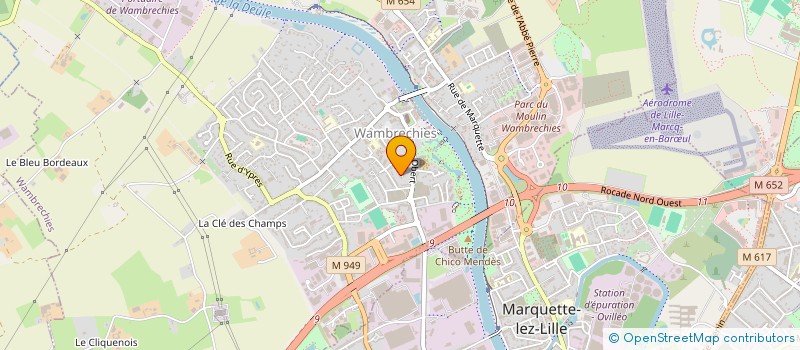 localisation de l'entreprise 899 324 347   WAMBRECHIES