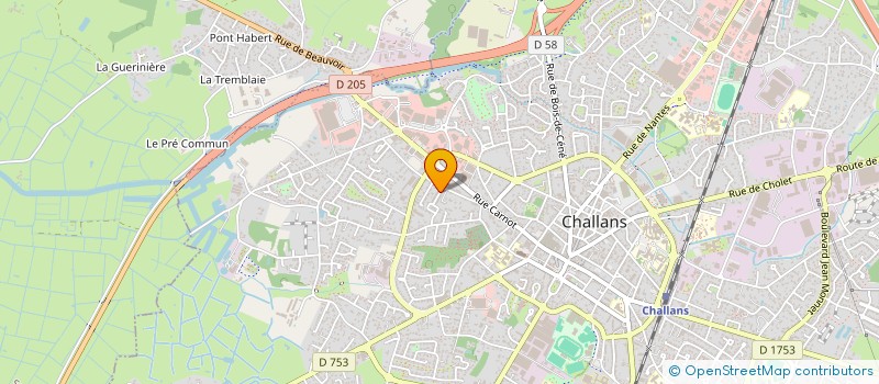 localisation de l'entreprise 899 326 821  à CHALLANS