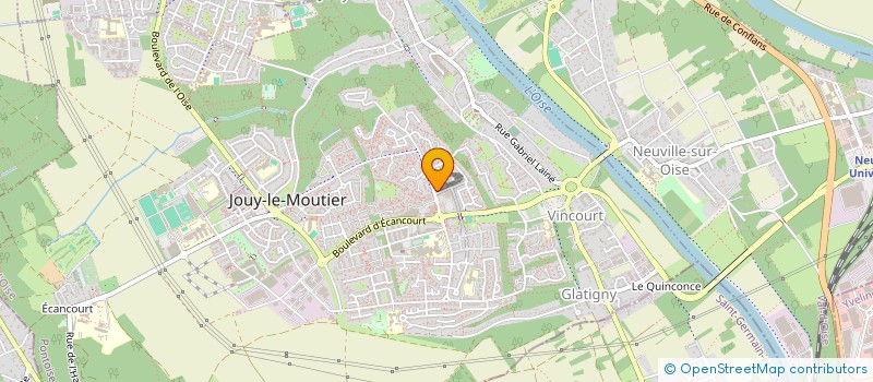 localisation de l'entreprise 899 329 924   JOUY-LE-MOUTIER