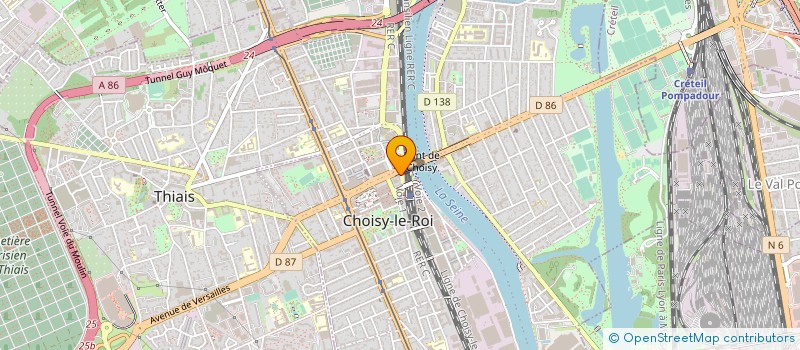 localisation de l'entreprise 899 331 953  à CHOISY-LE-ROI