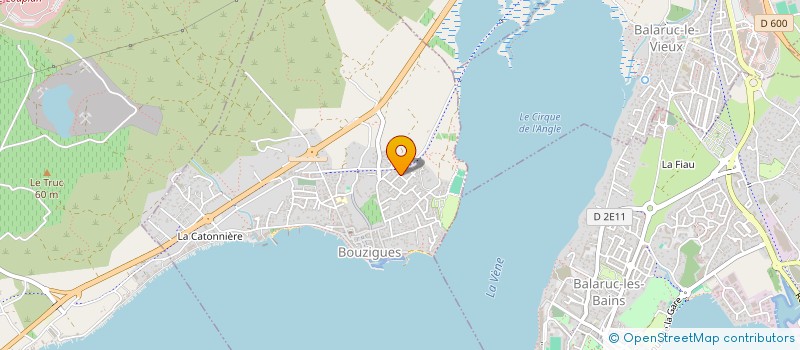 localisation de l'entreprise 899 341 325   BOUZIGUES