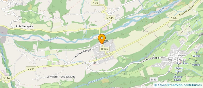 localisation de l'entreprise 899 344 394   CHABOTTES