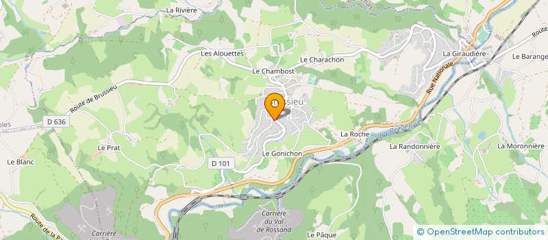 localisation de l'entreprise 899 347 124   SAINTE-FOY-L'ARGENTIERE