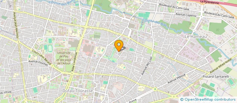 localisation de l'entreprise 899 355 333  à PAU