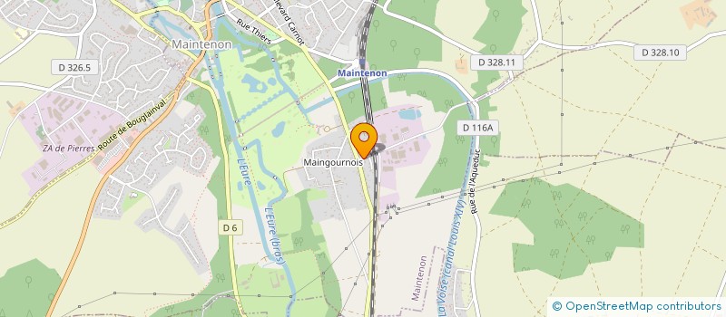 localisation de l'entreprise 899 356 166 à MAINTENON