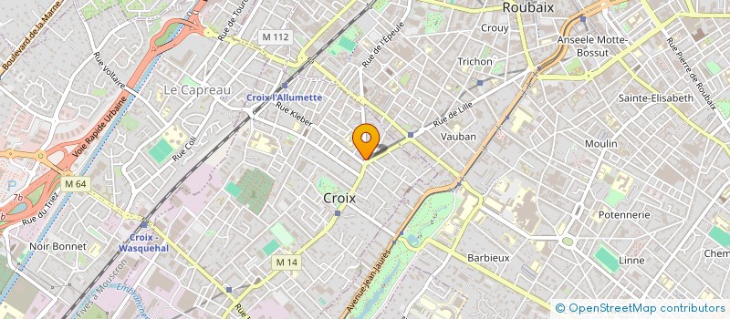 localisation de l'entreprise 899 362 222   ROUBAIX