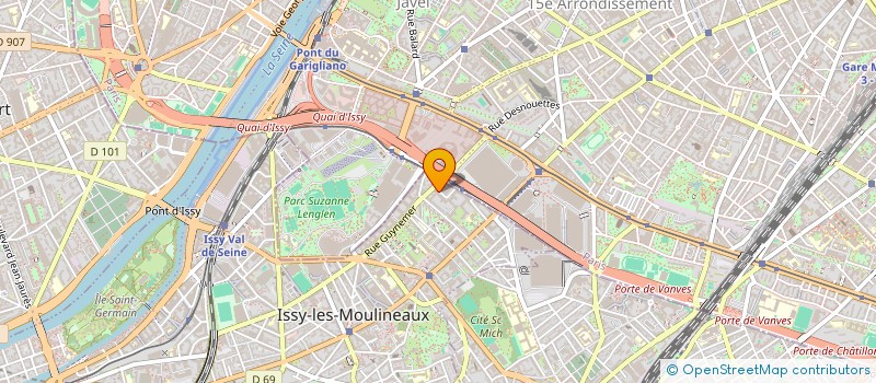 localisation de l'entreprise 899 363 907 à ISSY-LES-MOULINEAUX
