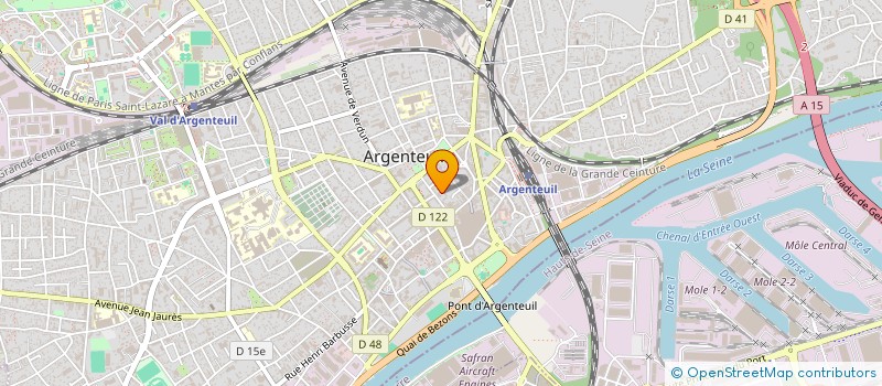 localisation de l'entreprise 899 387 195   ARGENTEUIL