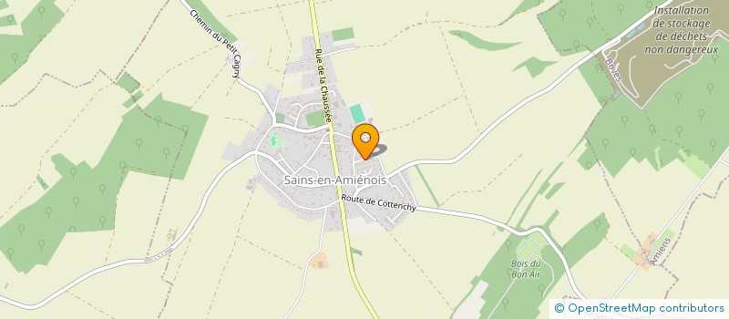 localisation de l'entreprise 899 392 294   SAINS-EN-AMIENOIS