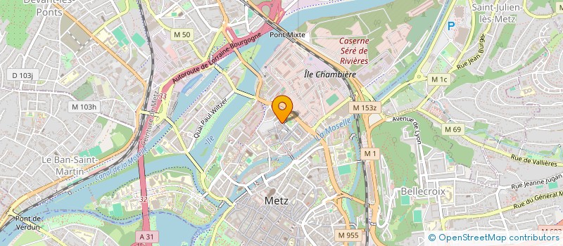 localisation de l'entreprise 899 395 339   METZ