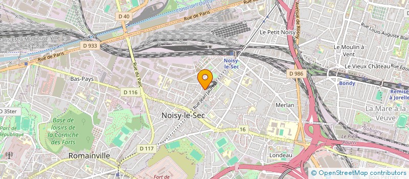 localisation de l'entreprise 899 399 331  à NOISY-LE-SEC