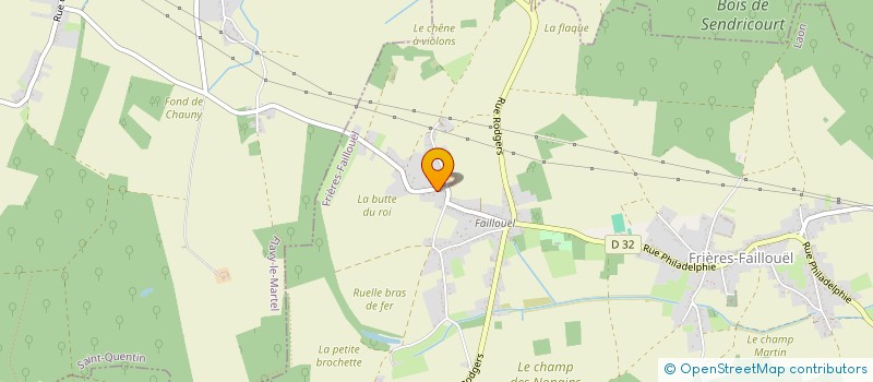 localisation de l'entreprise 899 402 358   CHAUNY