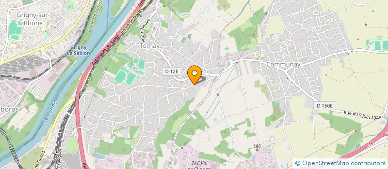 localisation de l'entreprise 899 410 120   TERNAY