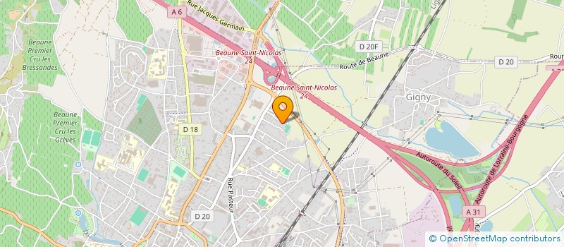 localisation de l'entreprise 899 412 365  à BEAUNE