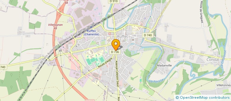 localisation de l'entreprise 899 415 137   RUFFEC